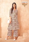Vaishnavi Vol 1 By Mayur Poplin Cotton Printed A Line Co Ord Set Wholesale Shop In Surat